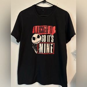 Jack Skellington T-shirt “I Licked It So It’s Mine”